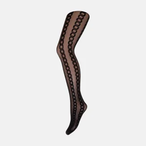 Decoy tights med kedjor 40den