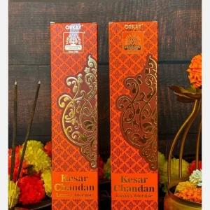 Saffran & Sandelträ (Kesar Chandan) – Namaste India Rökelse