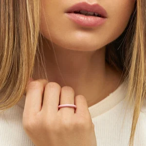 färg ring ljusrosa