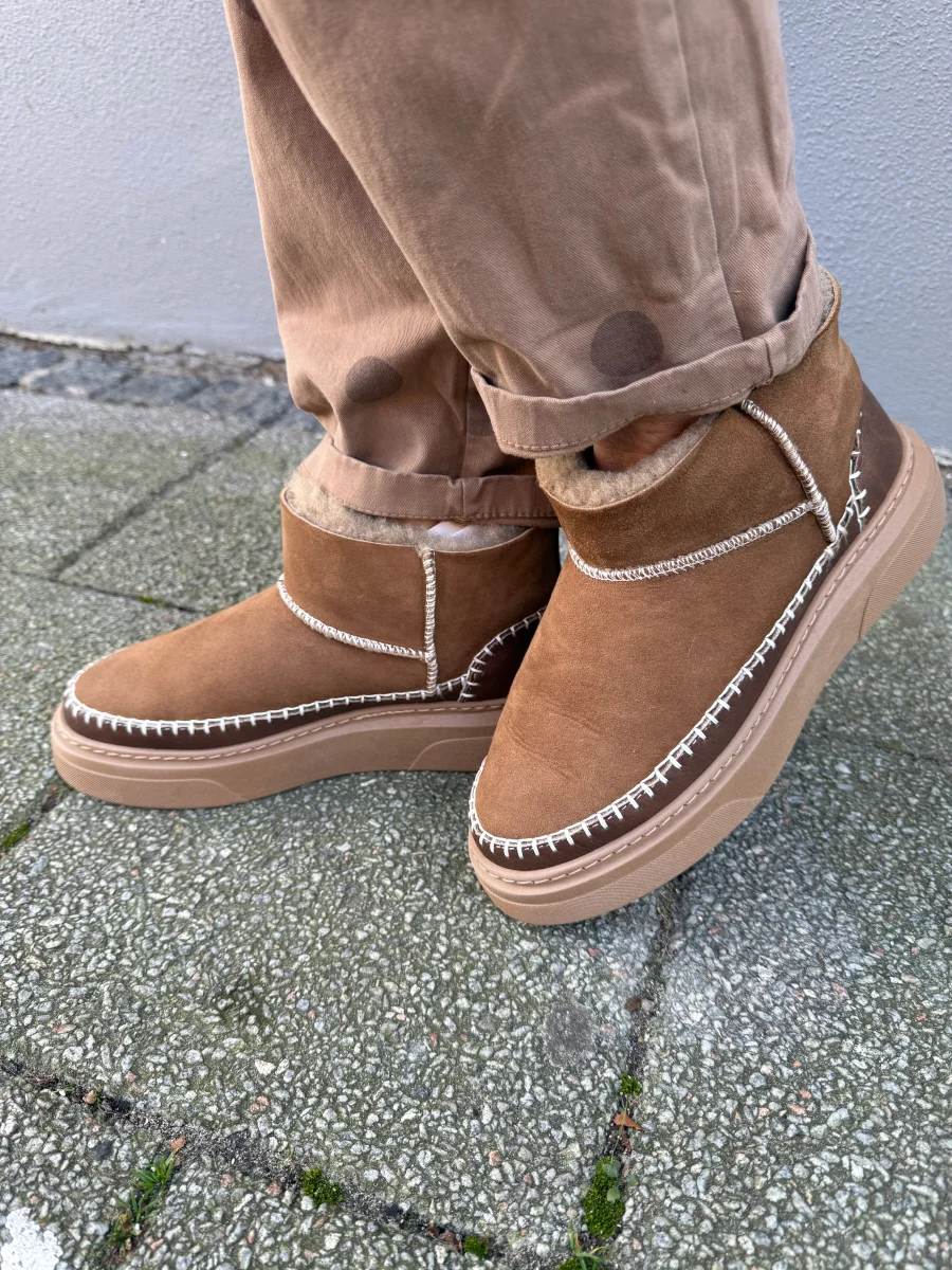 Suvi Teddy Bear Boots - Tan - Bild 3