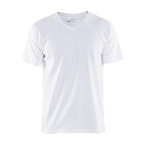 V-ringad T-shirt