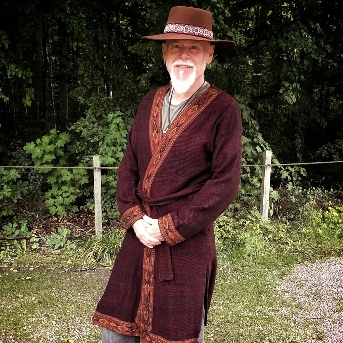 Varm lång kofta - Bild 6