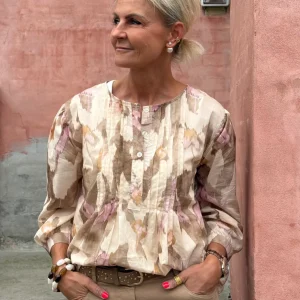 PREORDER-Cosmos Blouse - Beige