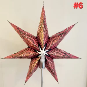 6. Julstjärna 7 spetsar