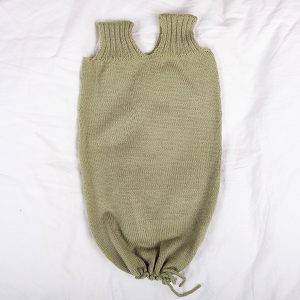 Stickad Sparkpåse – garnpaket i Bluum Pure Eco Baby Wool