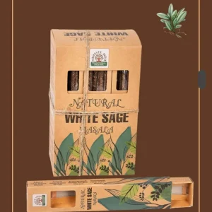 Vit Salvia – Namaste India Rökelse