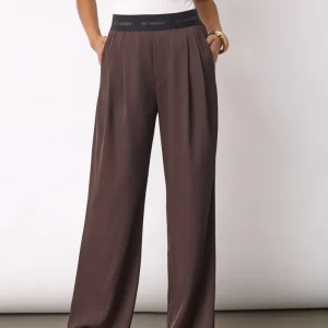 AliniCC Logo Pant - Dark Brown