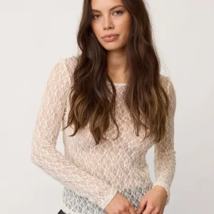 BarnaCC O-Neck Blouse - Off White