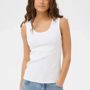 Alyssa Rib Tanktop - White