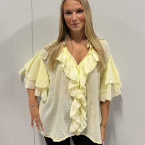 Fidelie Blouse, Yellow