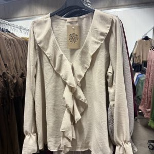 bridgeton blus beige