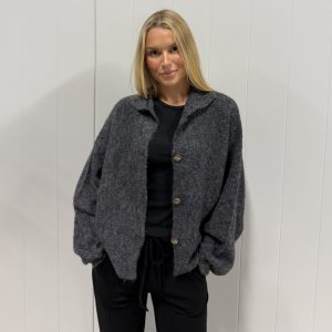Gabbi – sweater Mörkgrå