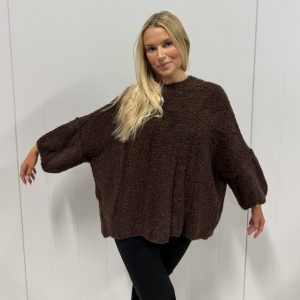 Favorit sweater Espresso