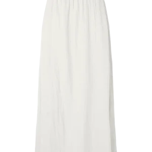 PCSASTINA Long Skirt - Cloud Dancer