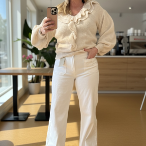 Elegant sweater Beige