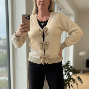 Vivianne cardigan – Beige