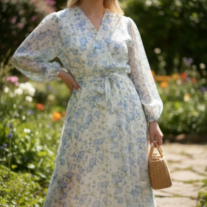 Belle dress – Blue