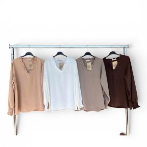 FÖRBOKA 25 augusti Vera V-neck Espresso