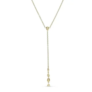 Gretha Y halsband - Guld