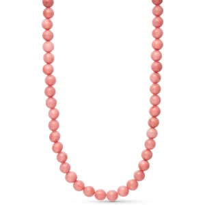 Jackie Necklace - Kalcedon Rosa