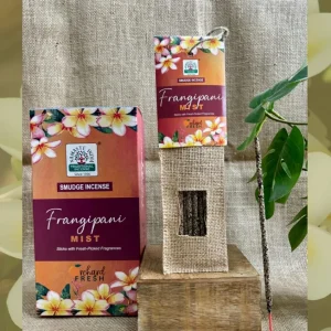 Frangipani Mist – Namaste India Orchard Fresh Smudge Rökelse