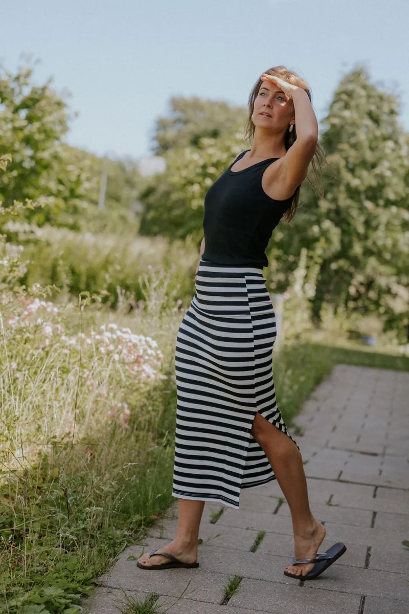 Everyday Basic Blus - Vit - Bild 8