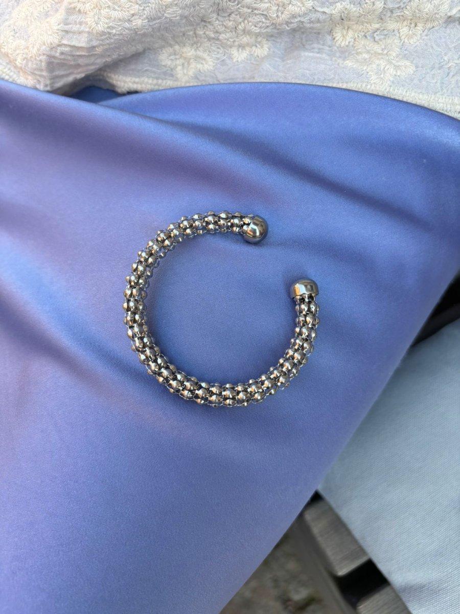 Armband – Textur – Silver - Bild 3