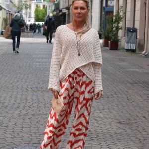 Vida ankellånga byxor – Corall