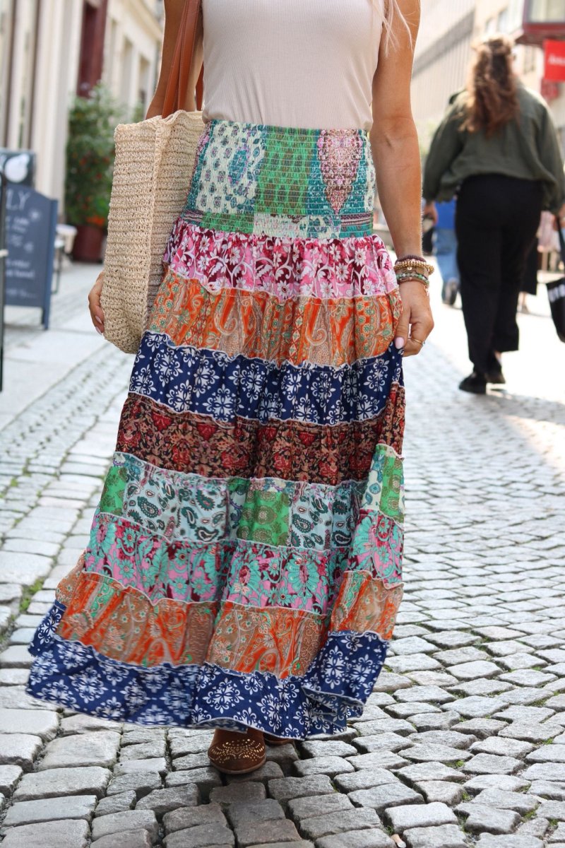 Långkjol – Boho – Multi - Bild 5